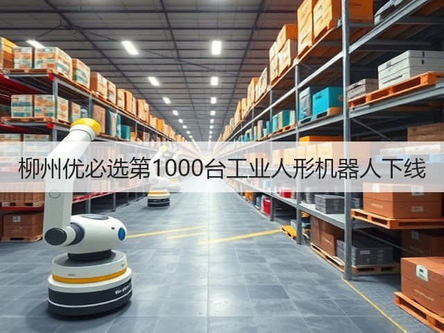 柳州优必选第1000台工业人形机器人下线(图2) 柳州优必选第1000台工业人形机器人下线(图2)