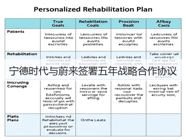 宁德时代与蔚来签署五年战略合作协议(图1)
