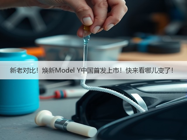 新老对比！焕新Model Y中国首发上市！快来看哪儿变了！(图1)