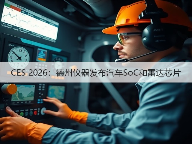 CES 2026:德州仪器发布汽车SoC和雷达芯片(图1) CES 2026:德州仪器发布汽车SoC和雷达芯片(图1)