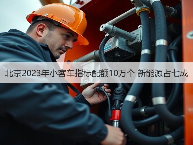 北京2023年小客车指标配额10万个 新能源占七成(图3)