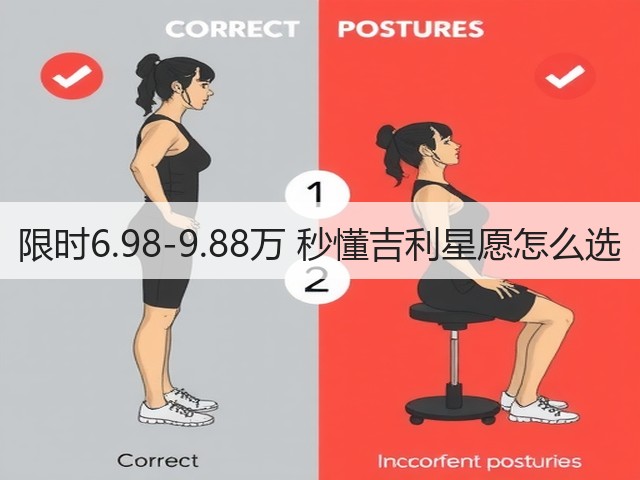 限时6.98-9.88万 秒懂吉利星愿怎么选(图2) 限时6.98-9.88万 秒懂吉利星愿怎么选(图2)
