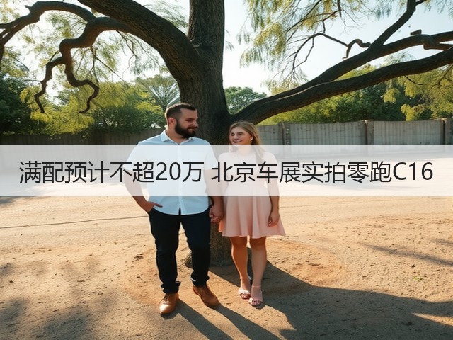 满配预计不超20万 北京车展实拍零跑C16(图3)