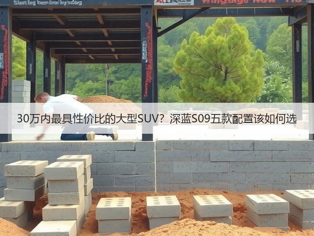 30万内最具性价比的大型SUV？深蓝S09五款配置该如何选(图2)