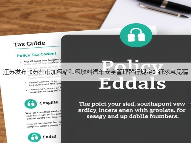 江苏发布《苏州市加氢站和氢燃料汽车安全管理暂行规定》征求意见稿(图3) 江苏发布《苏州市加氢站和氢燃料汽车安全管理暂行规定》征求意见稿(图3)