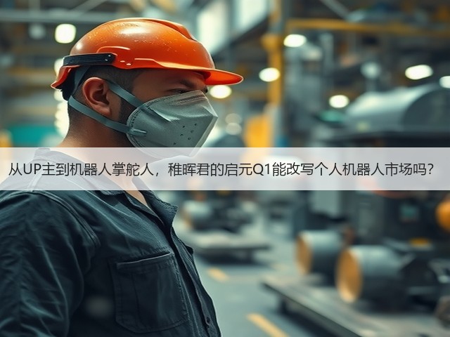 从UP主到机器人掌舵人,稚晖君的启元Q1能改写个人机器人市场吗?(图1) 从UP主到机器人掌舵人,稚晖君的启元Q1能改写个人机器人市场吗?(图1)