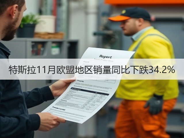特斯拉11月欧盟地区销量同比下跌34.2%(图2) 特斯拉11月欧盟地区销量同比下跌34.2%(图2)
