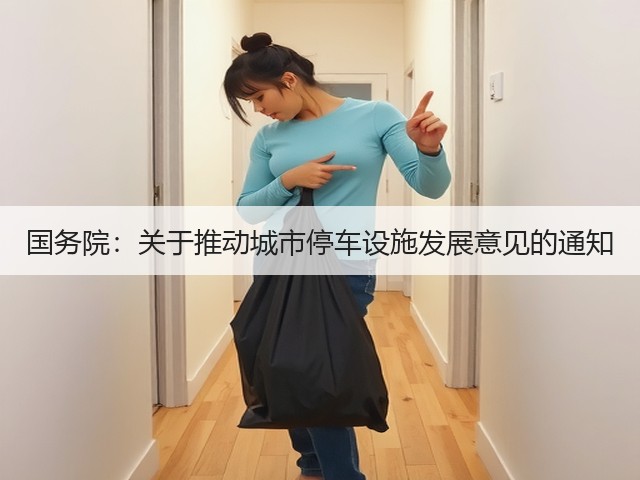 国务院：关于推动城市停车设施发展意见的通知(图2)