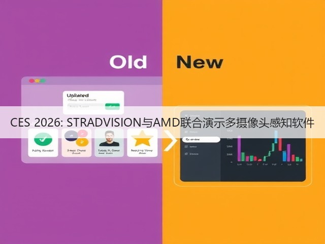 CES 2026: STRADVISION与AMD联合演示多摄像头感知软件(图1) CES 2026: STRADVISION与AMD联合演示多摄像头感知软件(图1)