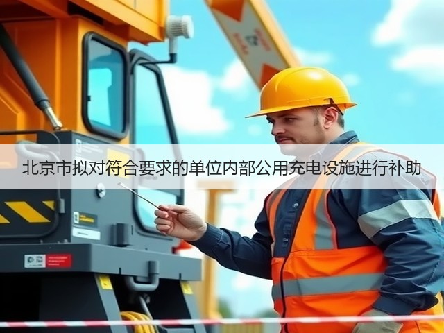 北京市拟对符合要求的单位内部公用充电设施进行补助(图2) 北京市拟对符合要求的单位内部公用充电设施进行补助(图2)